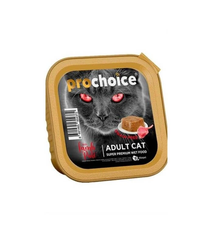 Pro Choice Pate Biftekli Tahılsız Yaş Kedi Maması 100gr