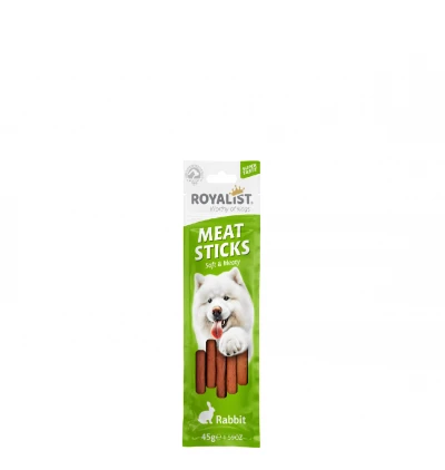 ROYALIST DOG MEAT STİCKS RABBİT 45 GR