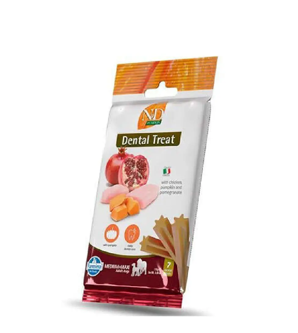 ND Pumpkin Tavuklu Balkabaklı Medium Maxi Köpek Ödülü 100 Gr - (7 li Sticks)