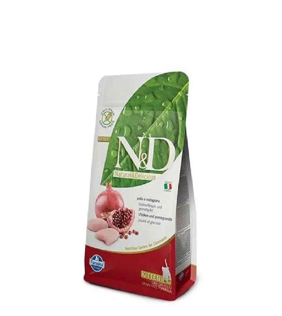 ND Tahılsız Kitten Tavuk Nar Yavru Kedi Maması 10 Kg