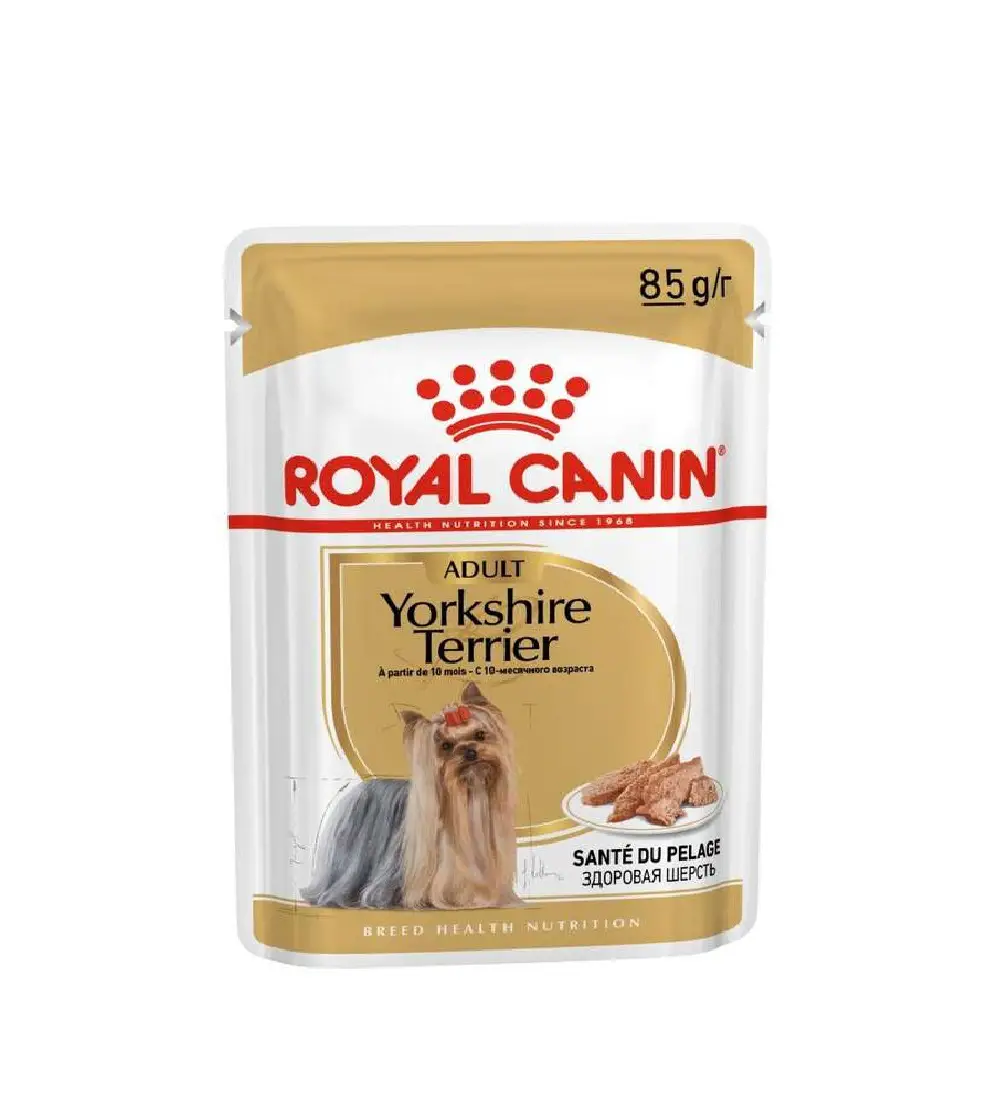 Royal Canin Pouch Yorkshire Terrier Irkı Özel Yaş Köpek Maması 85 Gr