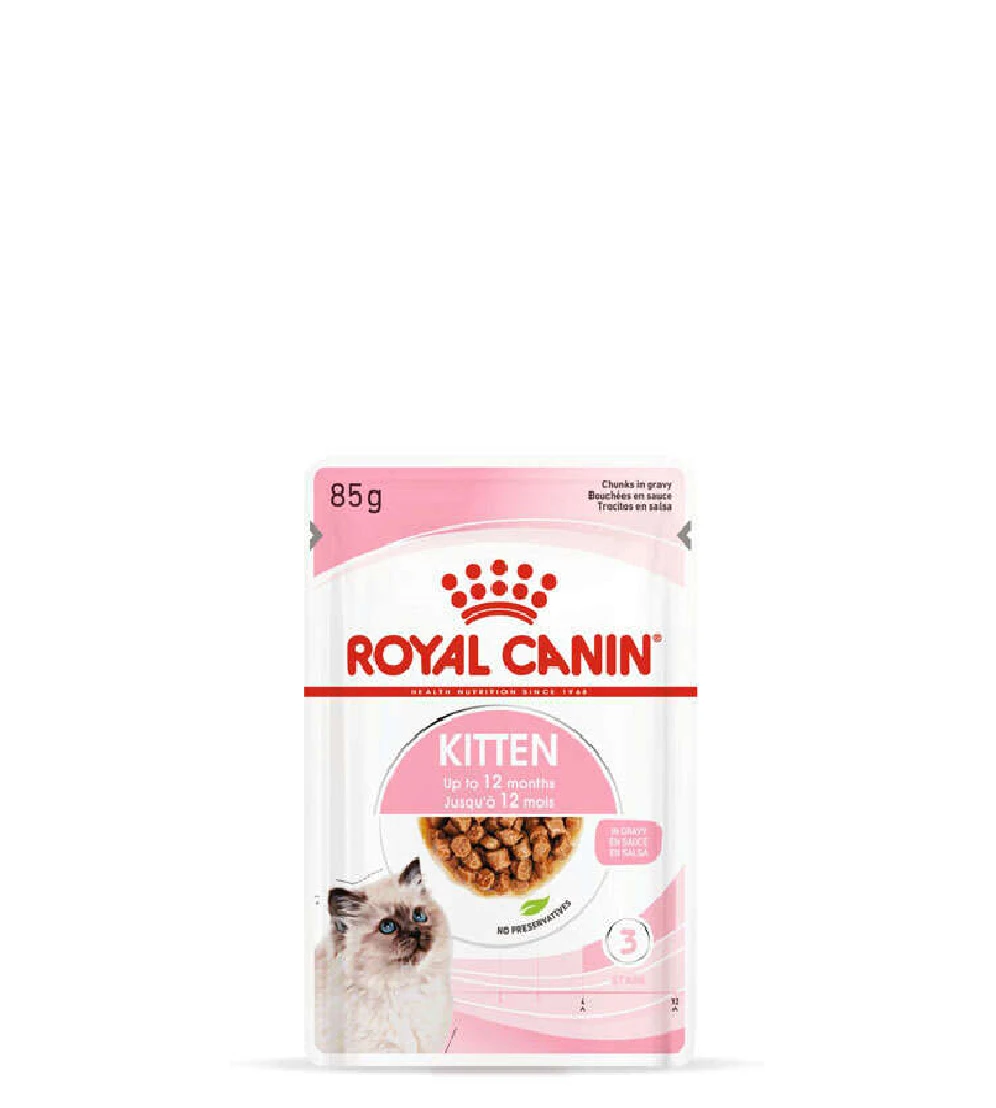 Royal Canin Pouch Gravy Kitten Instinctive Yaş Yavru Kedi Maması 85 Gr