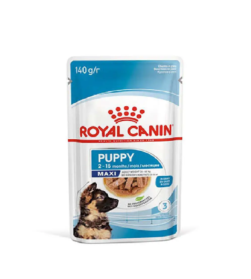 Royal Canin Maxi Puppy Gravy Köpek Yaş Maması 140 Gr