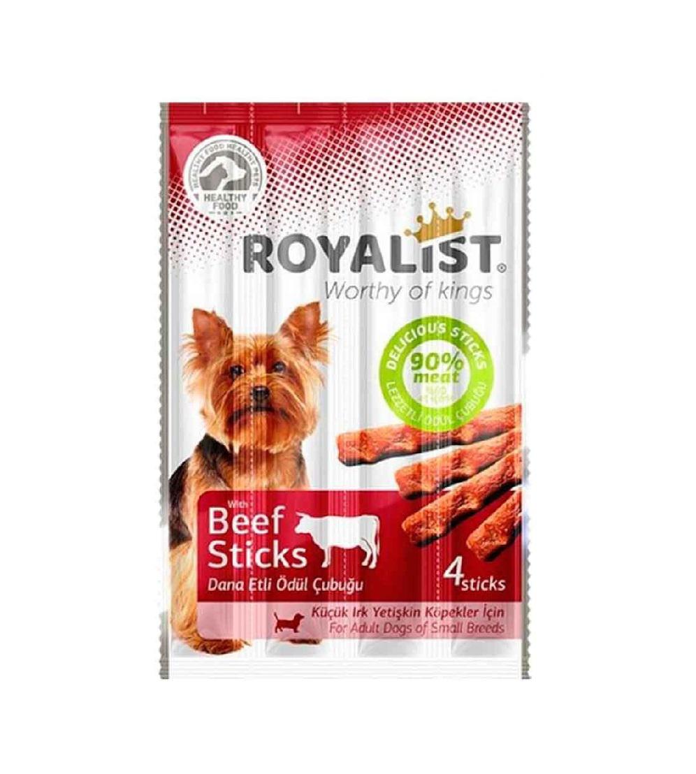 Royalist 20 Gr Küçük Irk Dana Etli Sticks Yetişkin | Köpek Kemik Ödül Maması