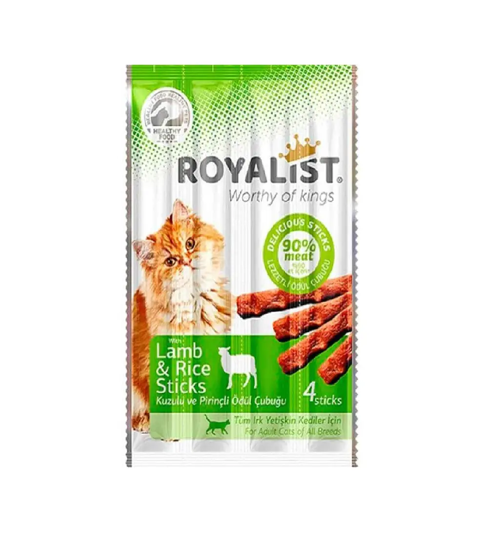 Royalist Cat Kuzulu ve Pirinçli Sticks 20gr