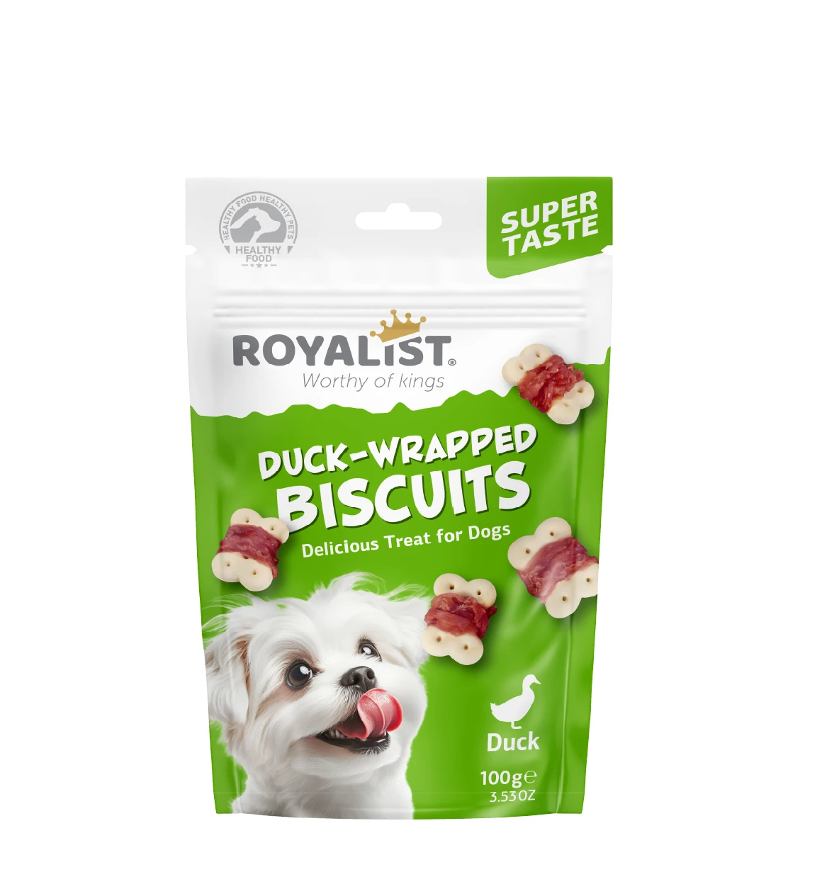 ROYALIST DOG BİSKÜVİ DUCK 100 GR