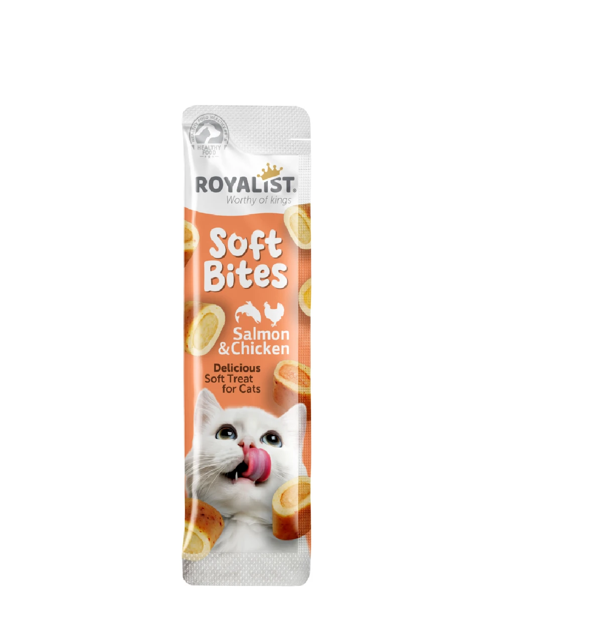  Royalist Soft Bites Somon & Tavuk Kedi Ödül Bisküvisi 10 Gr