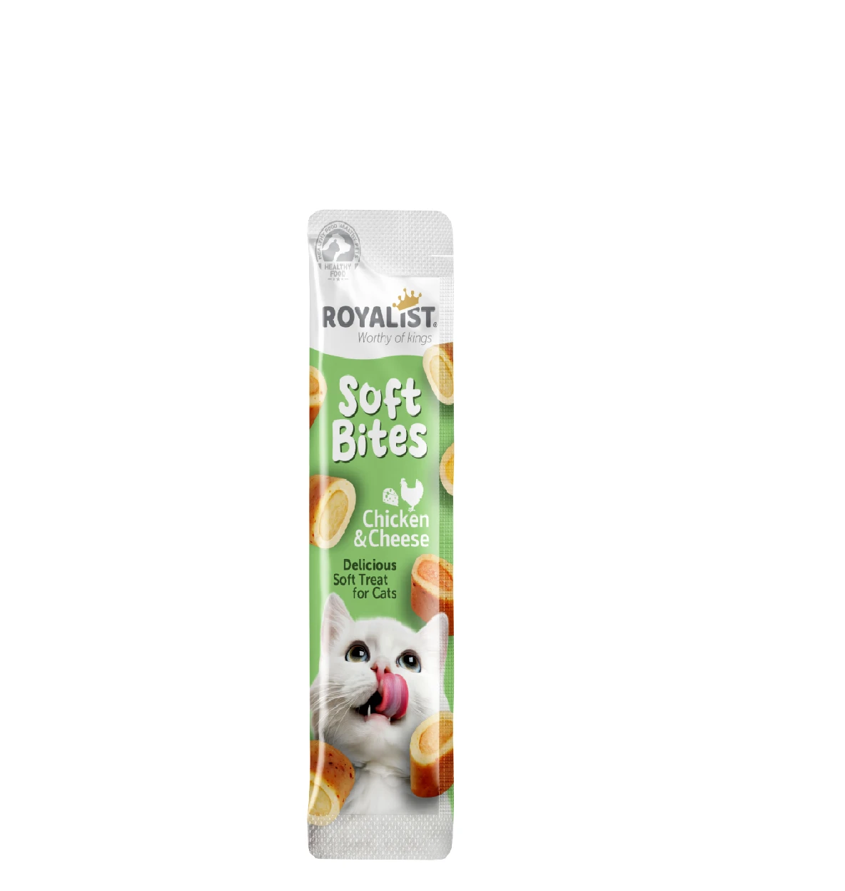  Royalist Soft Bites Tavuk & Peynir Kedi Ödül Bisküvisi 10 Gr