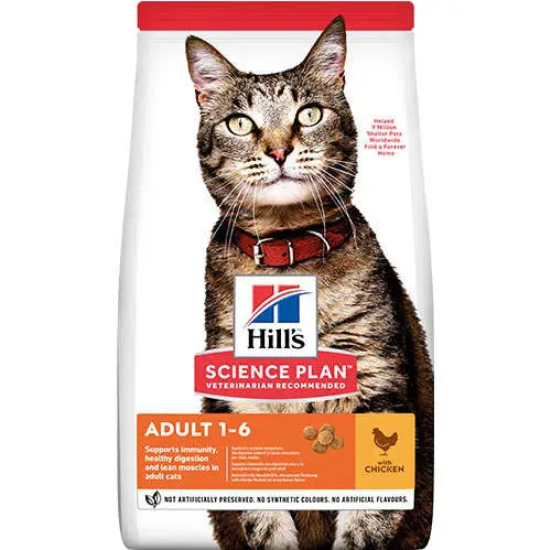Hills Tavuk Etli Yetişkin Kedi Maması 15 Kg