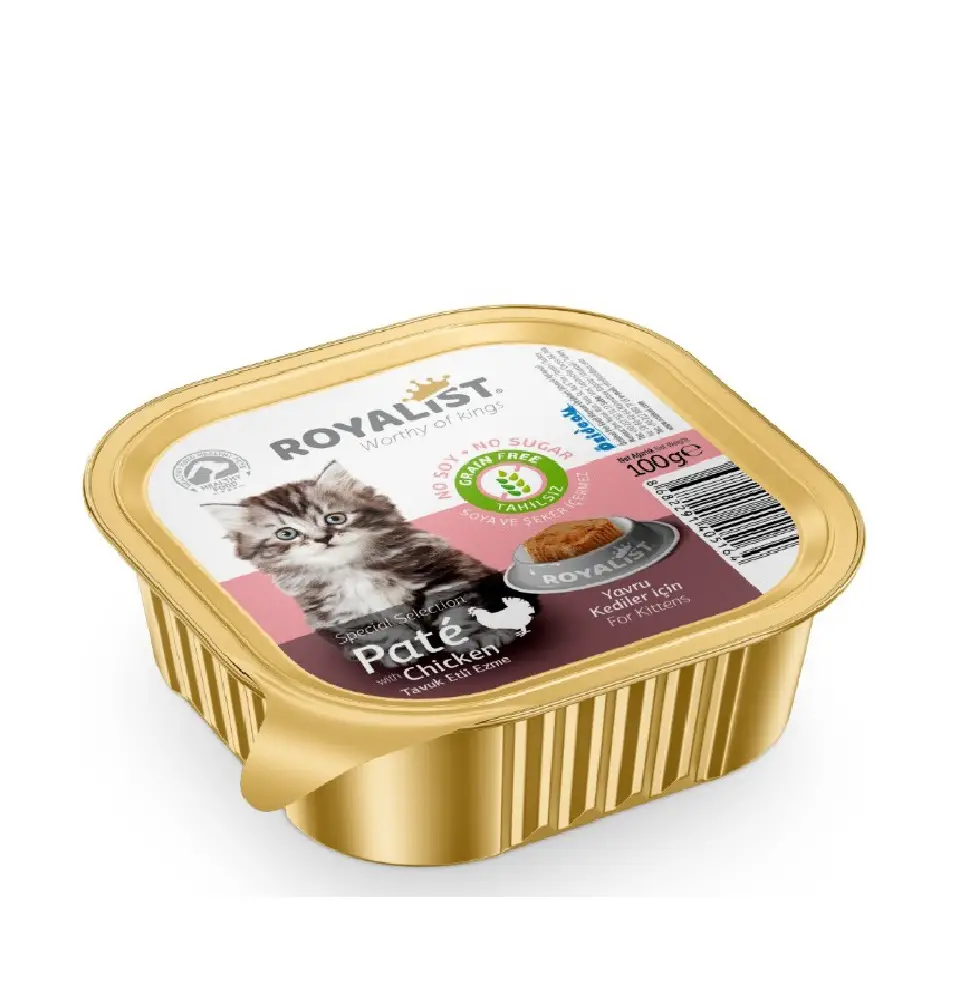 Royalist Yavru Tavuklu Kedi Ezmesi 100 gr