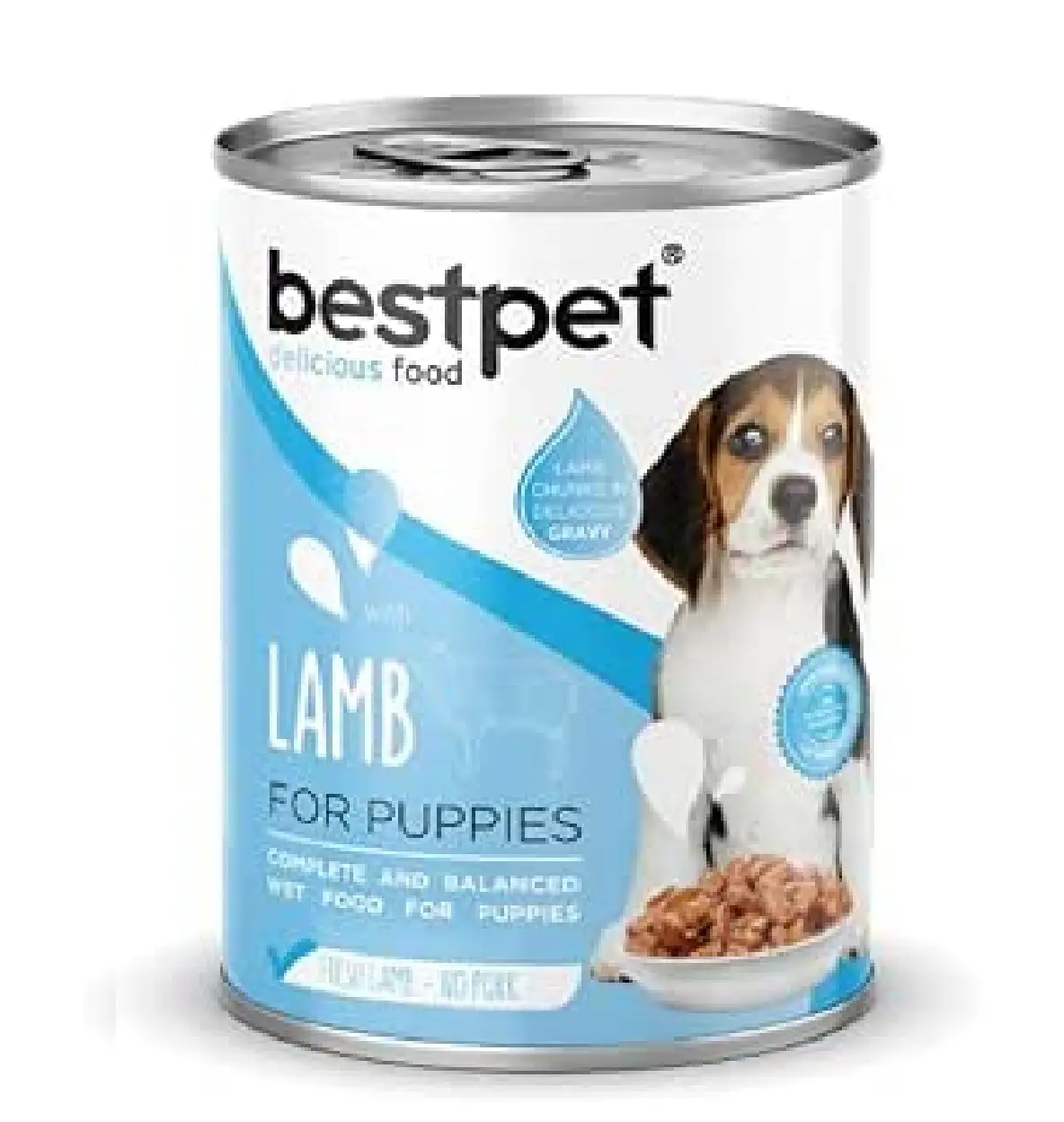 Bestpet Kuzu Etli Konserve Yavru Köpek Maması 400 Gr