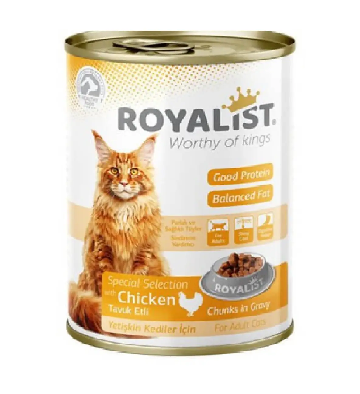 Royalist 400 Gr Tavuklu Parça Etli Gravy Soslu Yetişkin