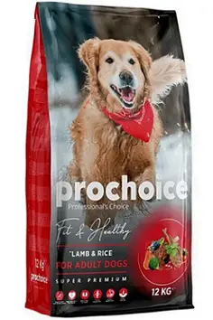 ProChoice Adult Lamb Plus Kuzu Etli Yetişkin Köpek Maması 12 kg