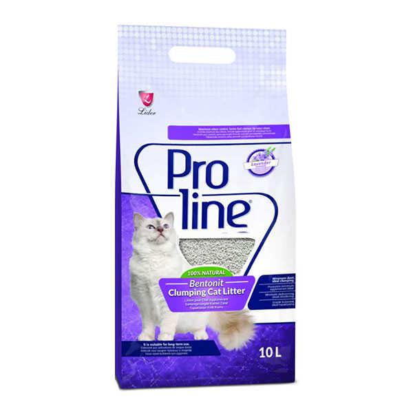 Proline Lavanta Kokulu İnce Taneli Kedi Kumu 10 LT