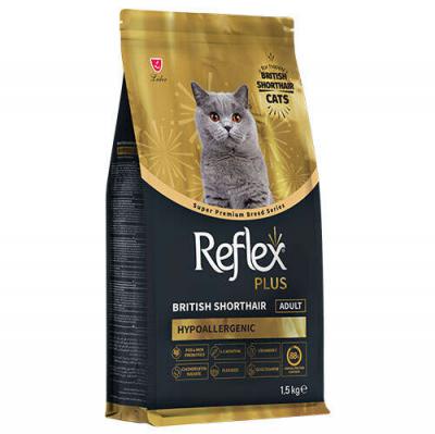 Reflex Plus Hypoallergenic British Shorthair Özel Irk Kedi Maması 1,5 Kg