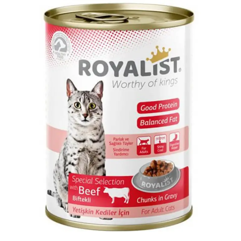 Royalist 400 Gr Biftekli Parça Etli Gravy Soslu Yetişkin 
