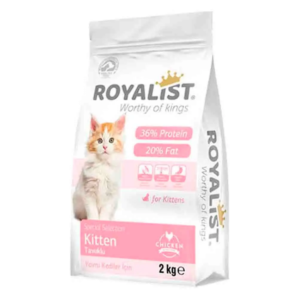 Royalist Kitten Tavuklu Yavru Kedi Maması 2 Kg