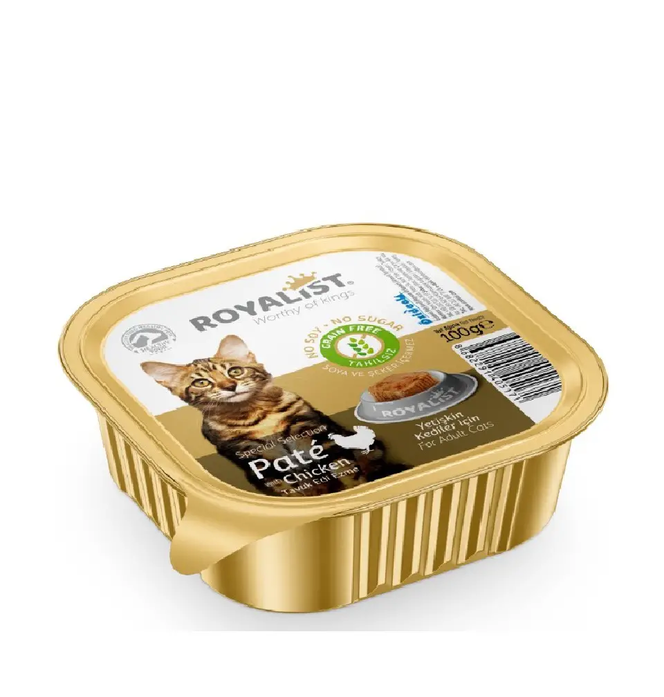 Royalist Tavuk Etli Kedi Ezmesi 100 gr