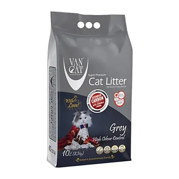 Vancat Aktif Karbon Kokusuz Kedi Kumu 10 Lt