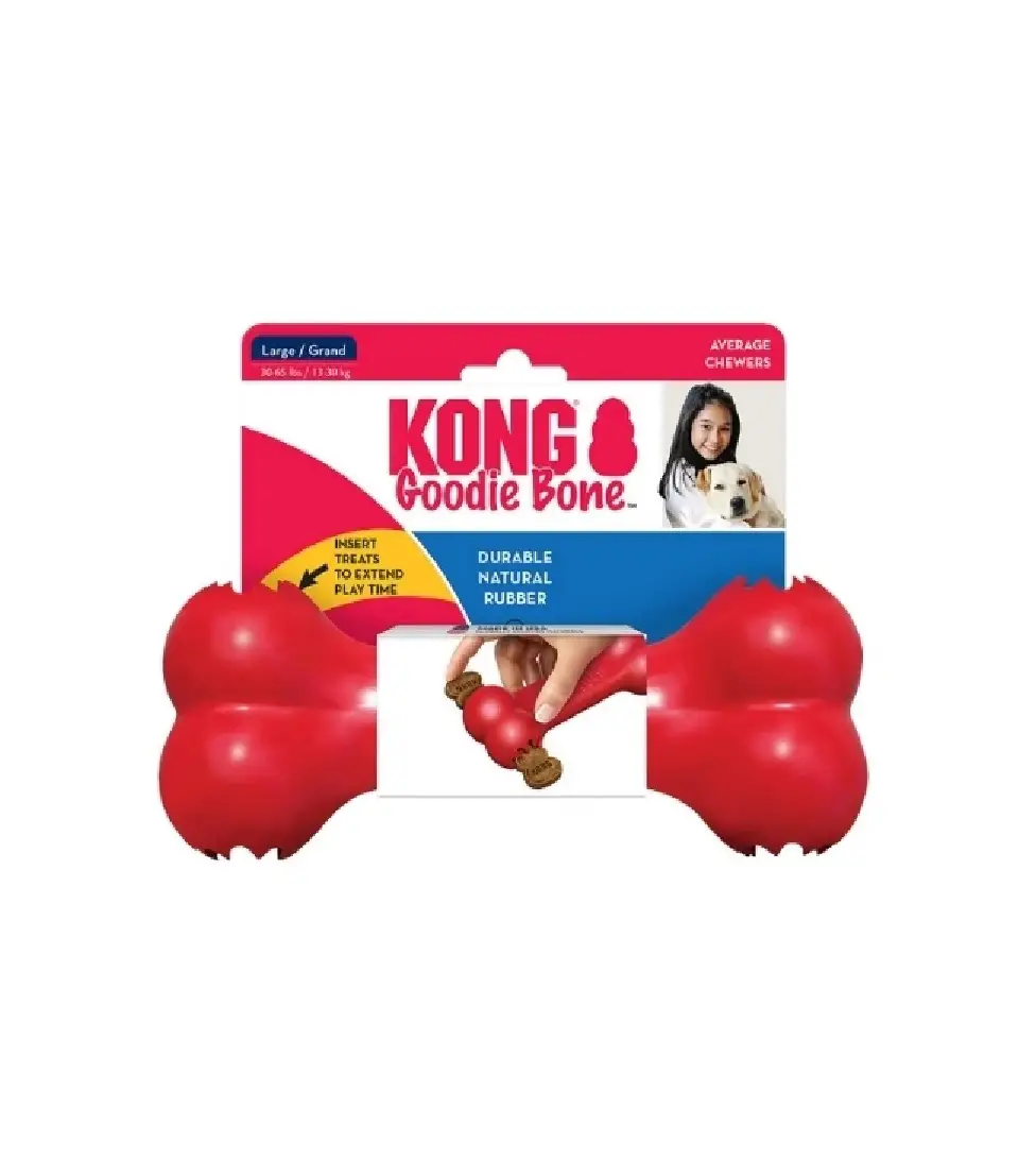 Kong Kemik Şeklinde Kauçuk Köpek Oyuncağı L Boy