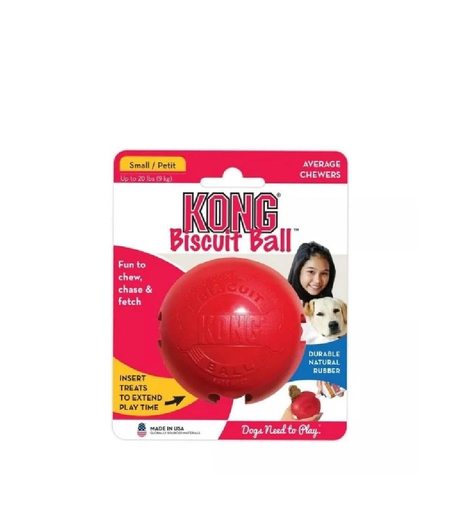 Kong Biscuit Ball Top Köpek Oyuncağı S Boy