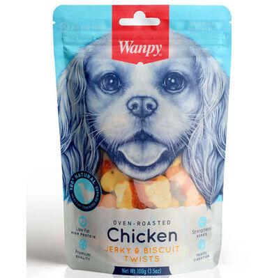 Wanpy Oven Roasted Bisküvi Üzeri Tavuk Sargılı Köpek Ödül Bisküvisi 100 Gr
