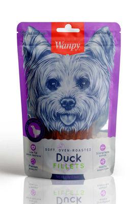 Wanpy Oven Roasted Yumuşak Gerçek Ördek Fileto Köpek Ödülü 100 Gr